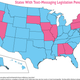 Illustration for article titled The US Atlas Of Texting-While-Driving Laws